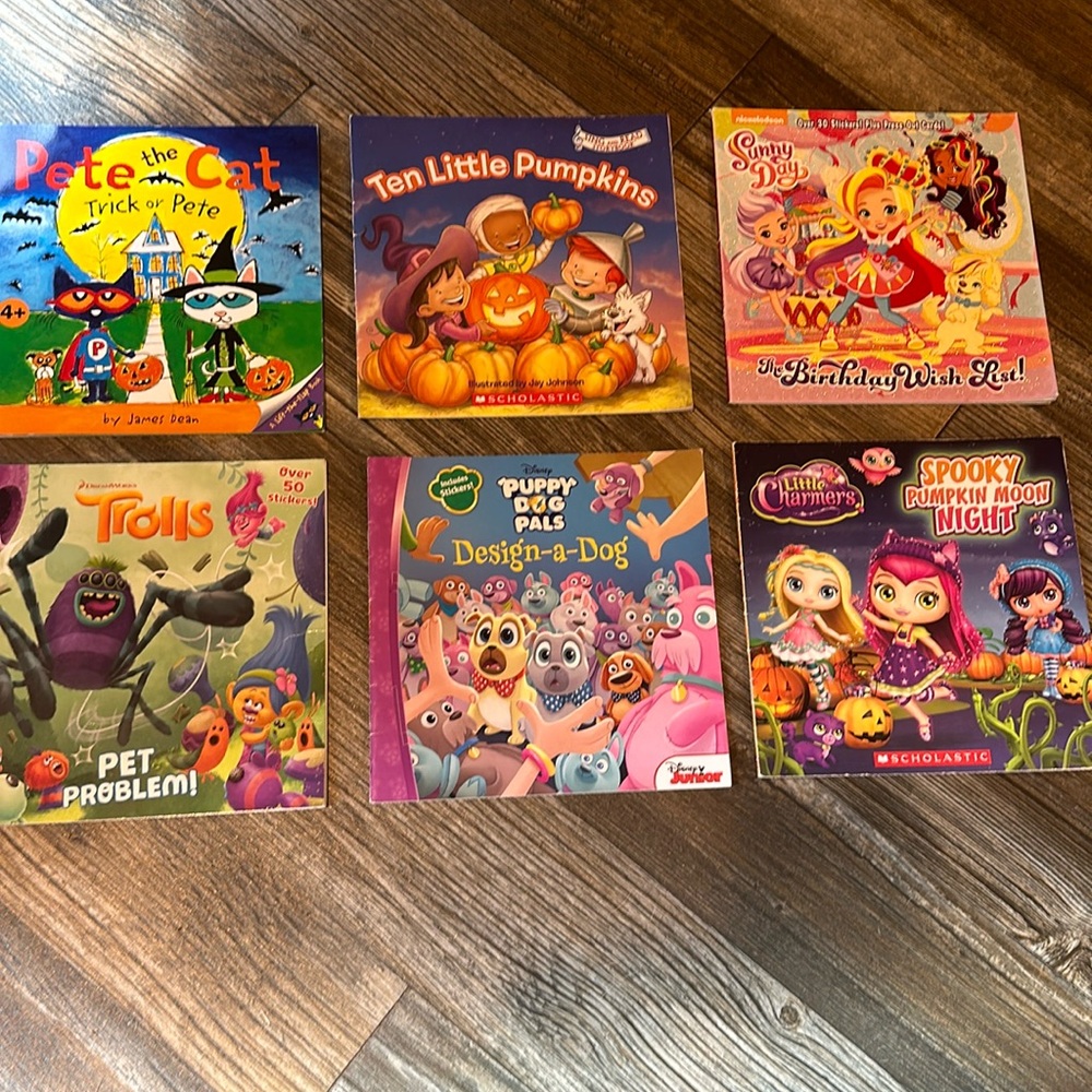 Lot of 6 Children’s Books